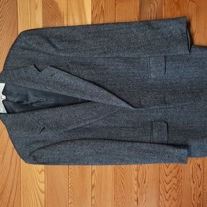 Madison & Rhodes Black and Grey Tweed Blazer (38R)